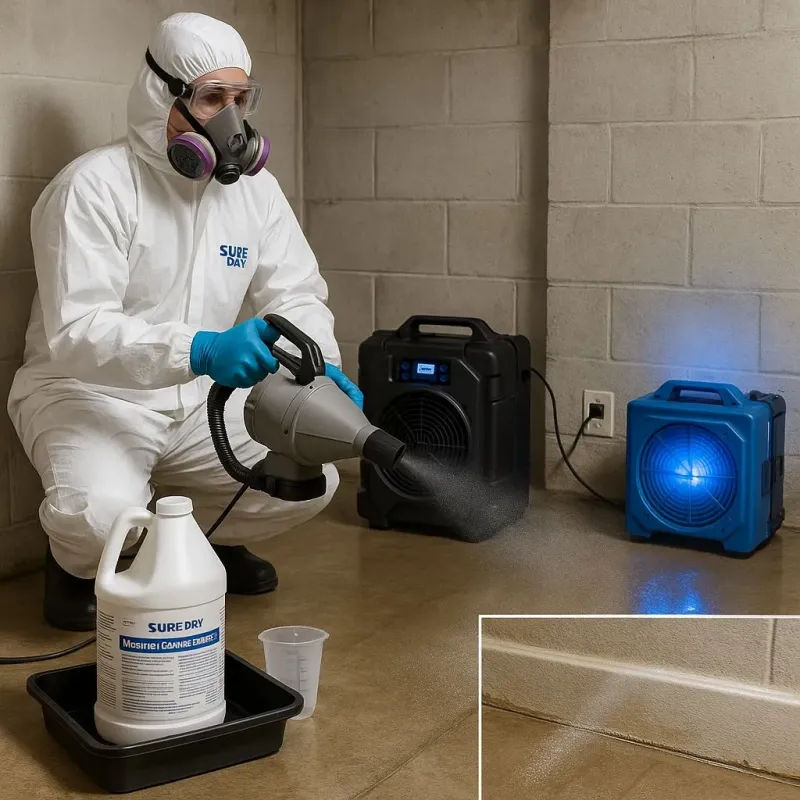 Sanitization and Odor Removal process in Leesburg, GA