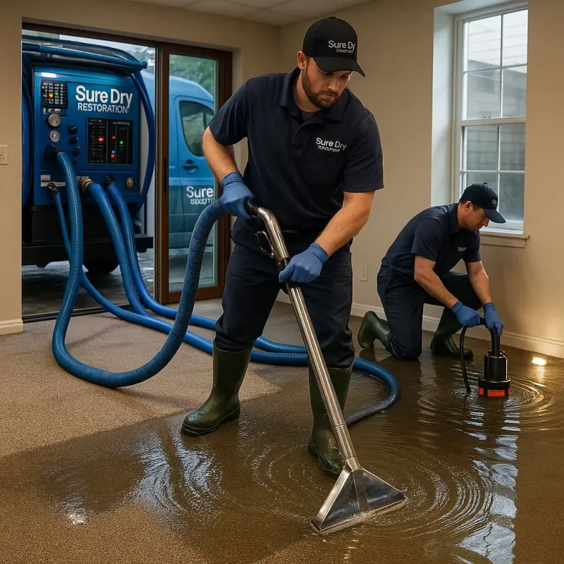 Water Extraction and Removal process in Leesburg, GA